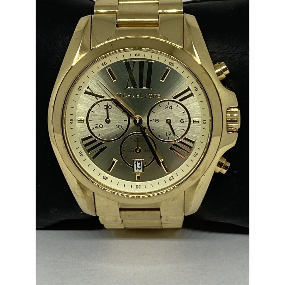 Michael Kors Bradshaw MK5605 Women Stainless Steel Analog Dial Wrist Watch MP706 - Picture 2 of 12